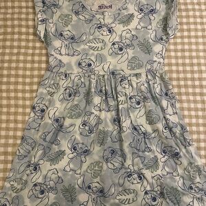 Disney Stitch Kids Dress - Blue